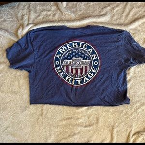 Cropped chevy shirt